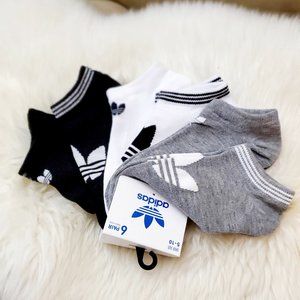 Pack 6 Adidas Womens No Show Sneaker Socks
